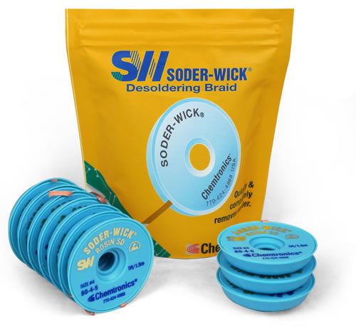 thumbnail image 2 of Lazer Welding Tool 2X Original Chemtronics 60-3-5 Soder-Wick No Clean SD Desoldering Braid... Chemtronics Solder Wick 2 of 13
