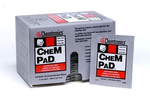 IsoPropanol Wipes Chempad General Purpose Wipes 50 pads per box 