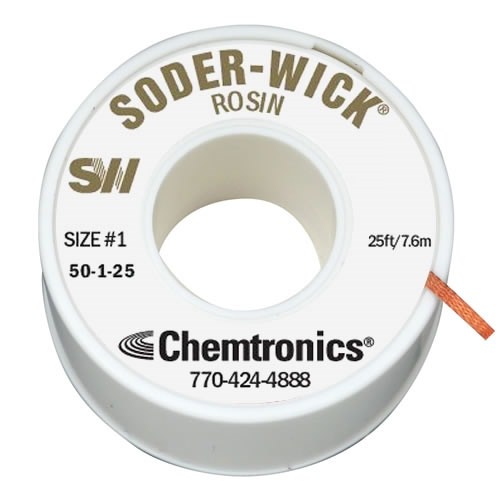 SoderWick® Rosin Solder wick Chemtronics