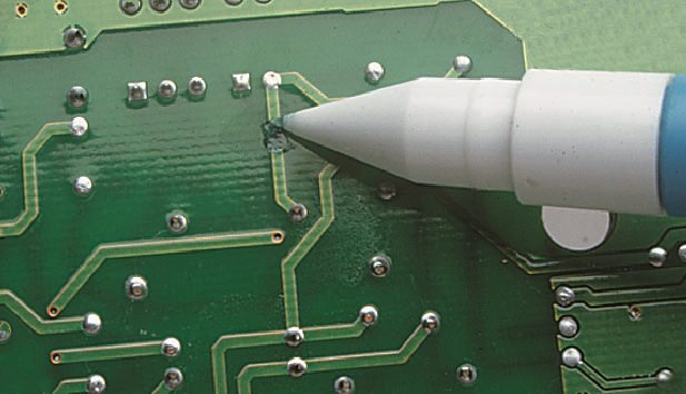 Solder Resist Repairs Using CircuitWorks Overcoat Pen and Epoxy - Banner