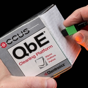 QBE fiber optic cleaning platform