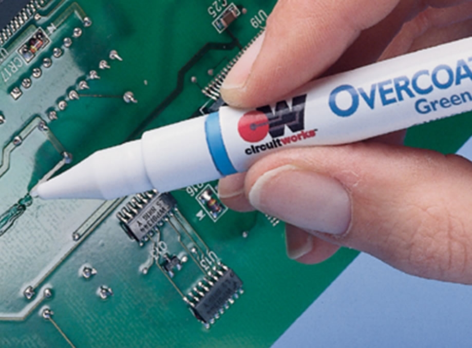 Is there a pen available to repair PCB markings or cover components for security reasons? - Banner