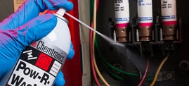 Picture of What should be used for electrical contact cleaning?